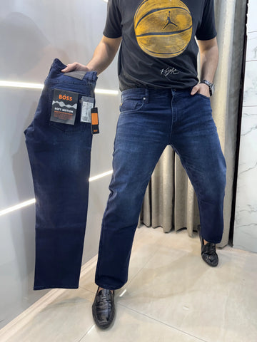 HUGO-BOSS S BLUE IMPORTED CLASSIC DENIM
