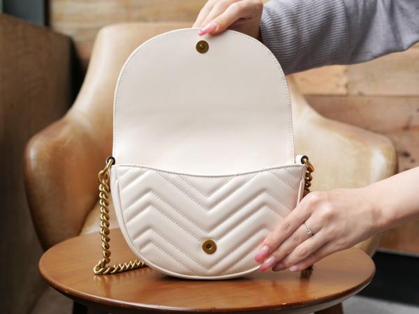 G_cc_i GG Marmont Moon Premium Shoulder Bag With OG Box