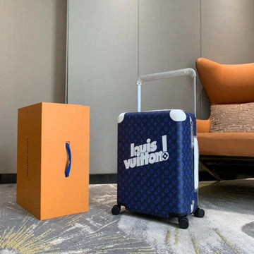 LOU-IS VU-IT-TON LV TROLLEY HORIZON LEATHER LUGGAGE BAG