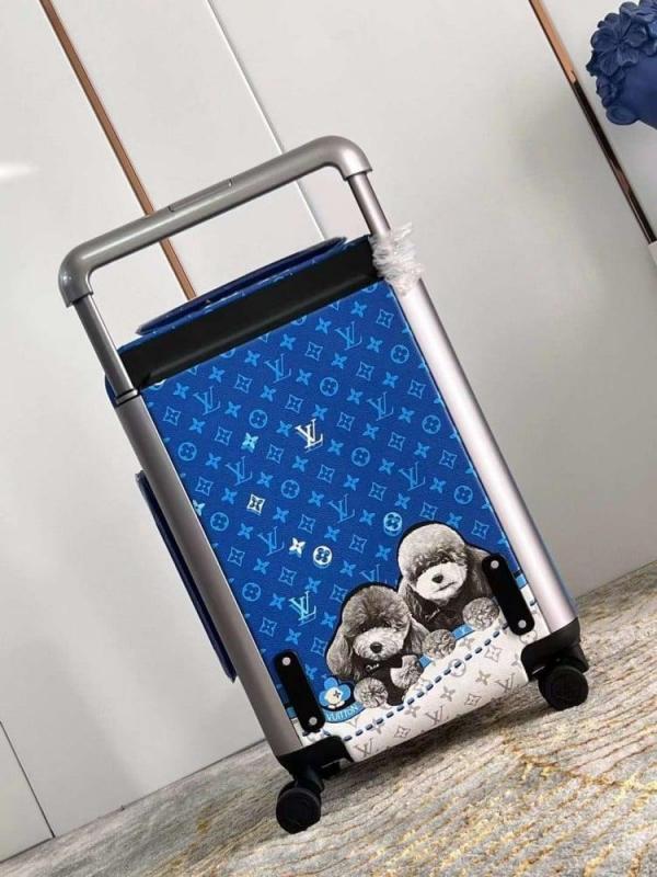 LVTN Trolley Horizon Genuine Leather Luggage & Travel Bag