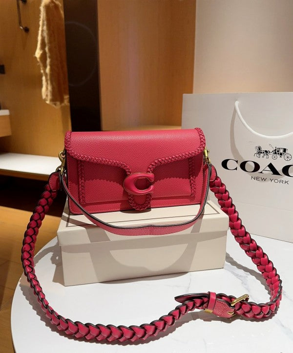 C-O-A-C-H TABBY 26 ELITE QUALITY SHOULDER BAG WINE