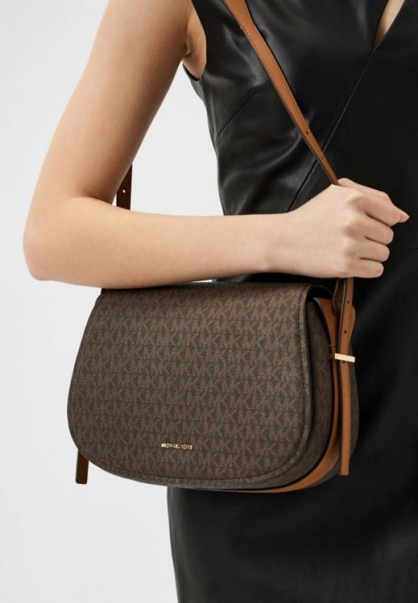 M K-O-R-S MK Lydia Signature Shoulder Bag With OG Box & Dust Bag