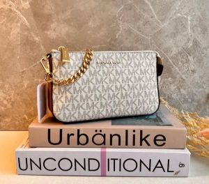 M-IC-HA-EL K-OR-S MK MD CHAIN POUCHETTE BAG