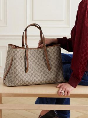 G-U-CC-I GG EMBLEM SUPREME PREMIUM SHOULDER BAG