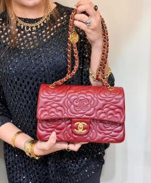 C-H-AN-EL CAMELLIA PREMIUM LIMITED EDITION BAG