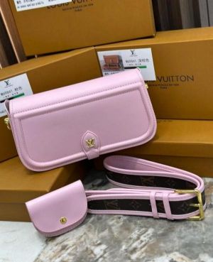 L-O-U-IS V-U-IT-TO-N L-V CANTA OFFICER POCHETTE BAG & SHOULDER STRAP