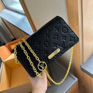 L-O-U-IS V-U-IT-TO-N L-V LILY CHAIN MONOGRAM PREMIUM HANDBAG
