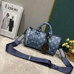 L-O-U-IS V-U-IT-TO-N L-V M46803 KEEPALL BANDOULIERE MONOGRAM SPEEDY