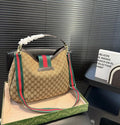 G-U-CC-I GG GIGLIO HORSEBIT SUPREME TOTE BAG - BROWN