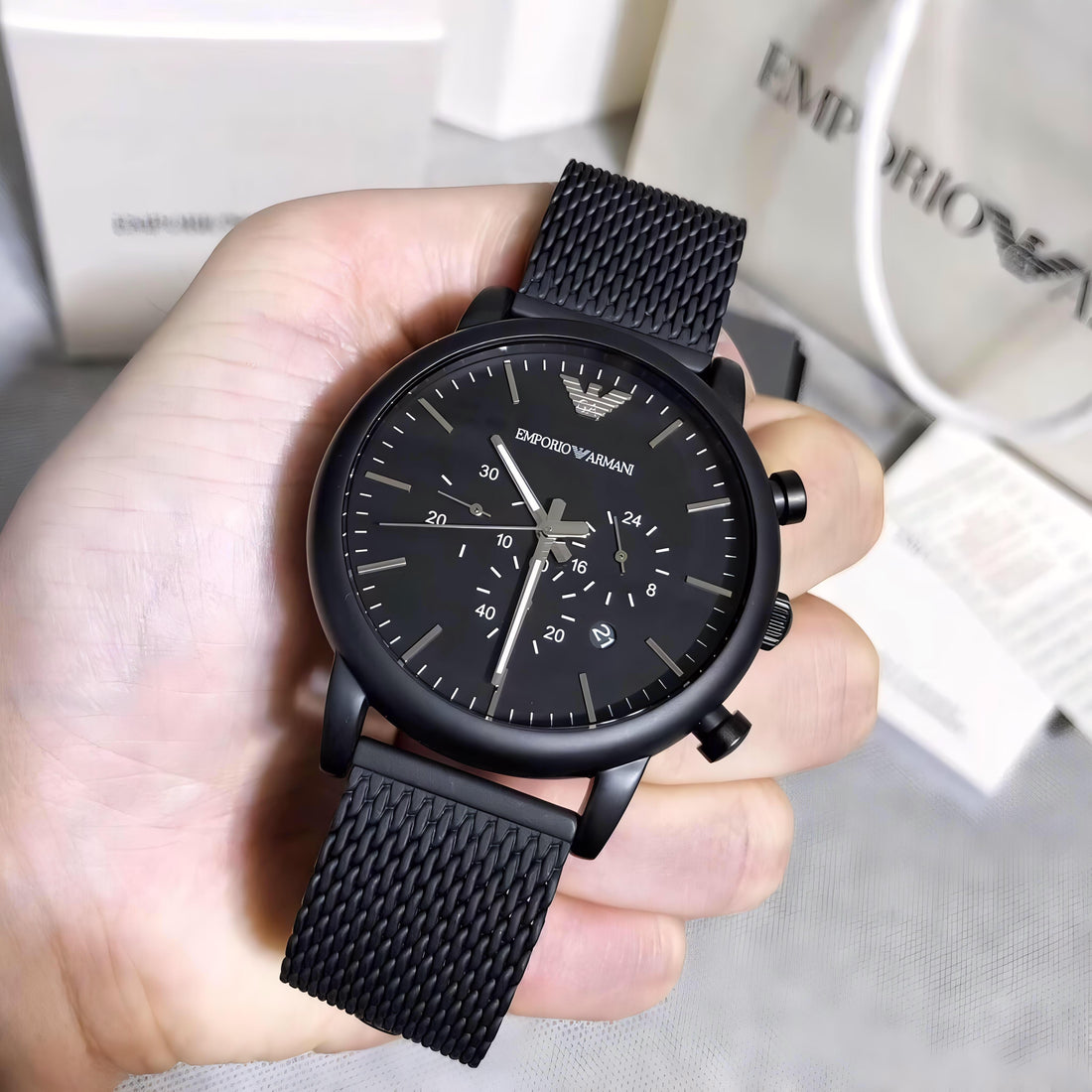 Emporio Armani Luigi Original Model Series Now Available