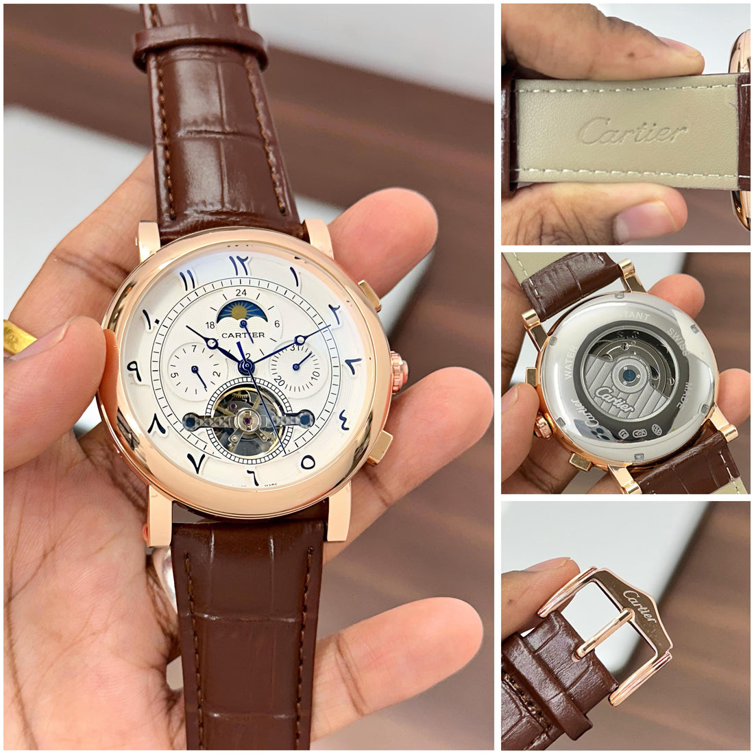Cartier Automatic Arabic Series Detailed with Perfection