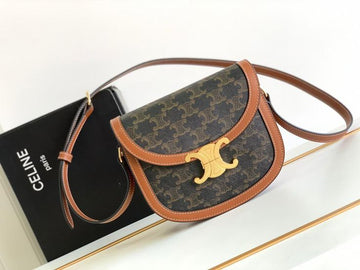 CELINE BESACE CLEA CROSSBODY BAGS