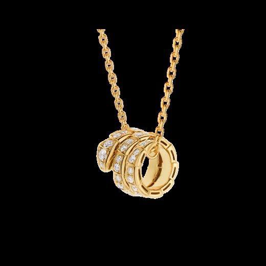 BVLGARI SERPENT-INSPIRED DIAMOND-STUDDED NECKLACE