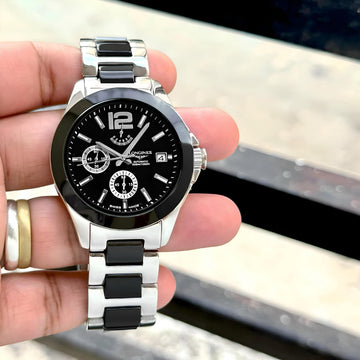 Logines Conquest Ceramic Chronograph Original Model Series Now Available