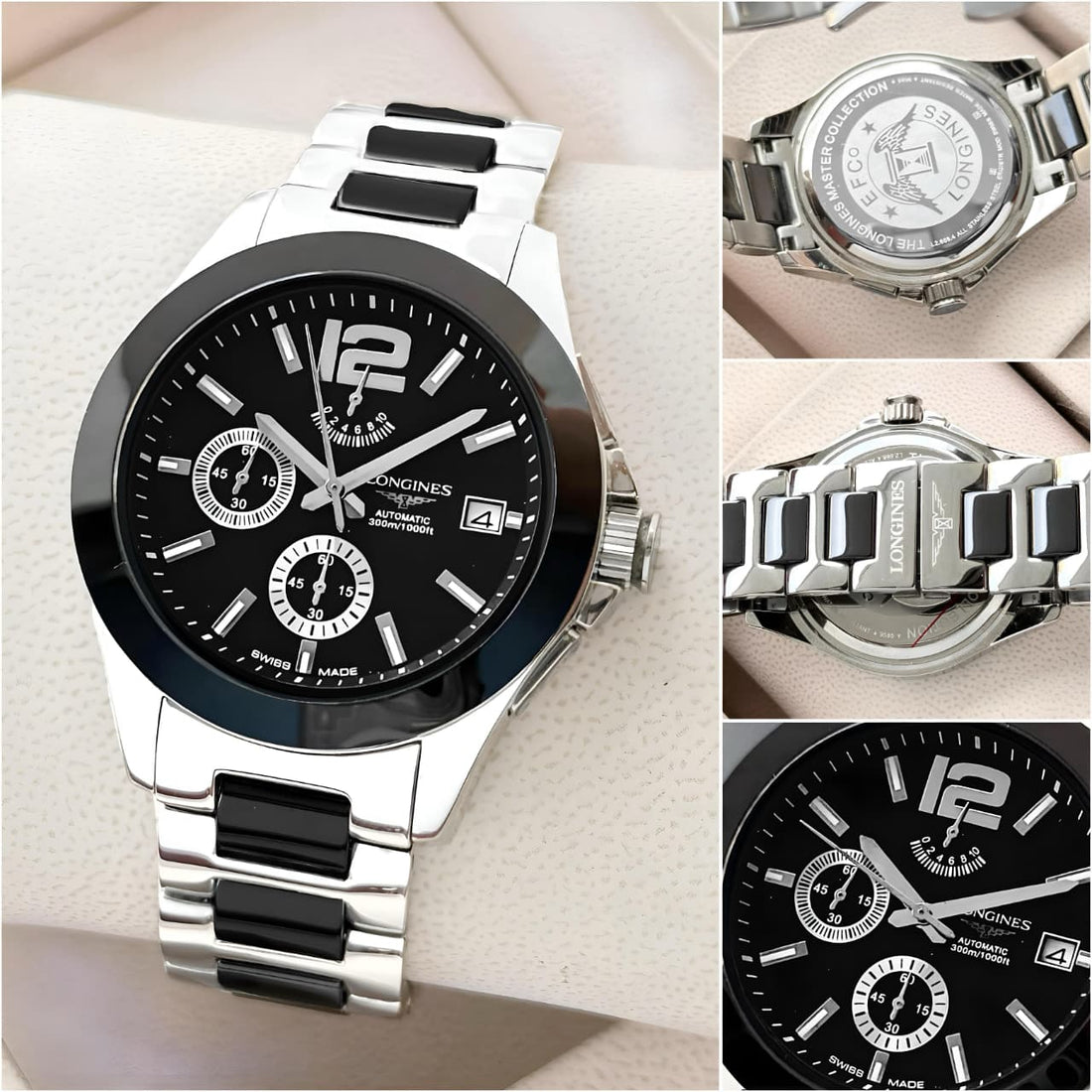 Logines Conquest Ceramic Chronograph Original Model Series Now Available
