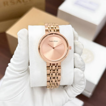 Ca-l-vin Klein Burst Rose Gold Original Model Series Now Available