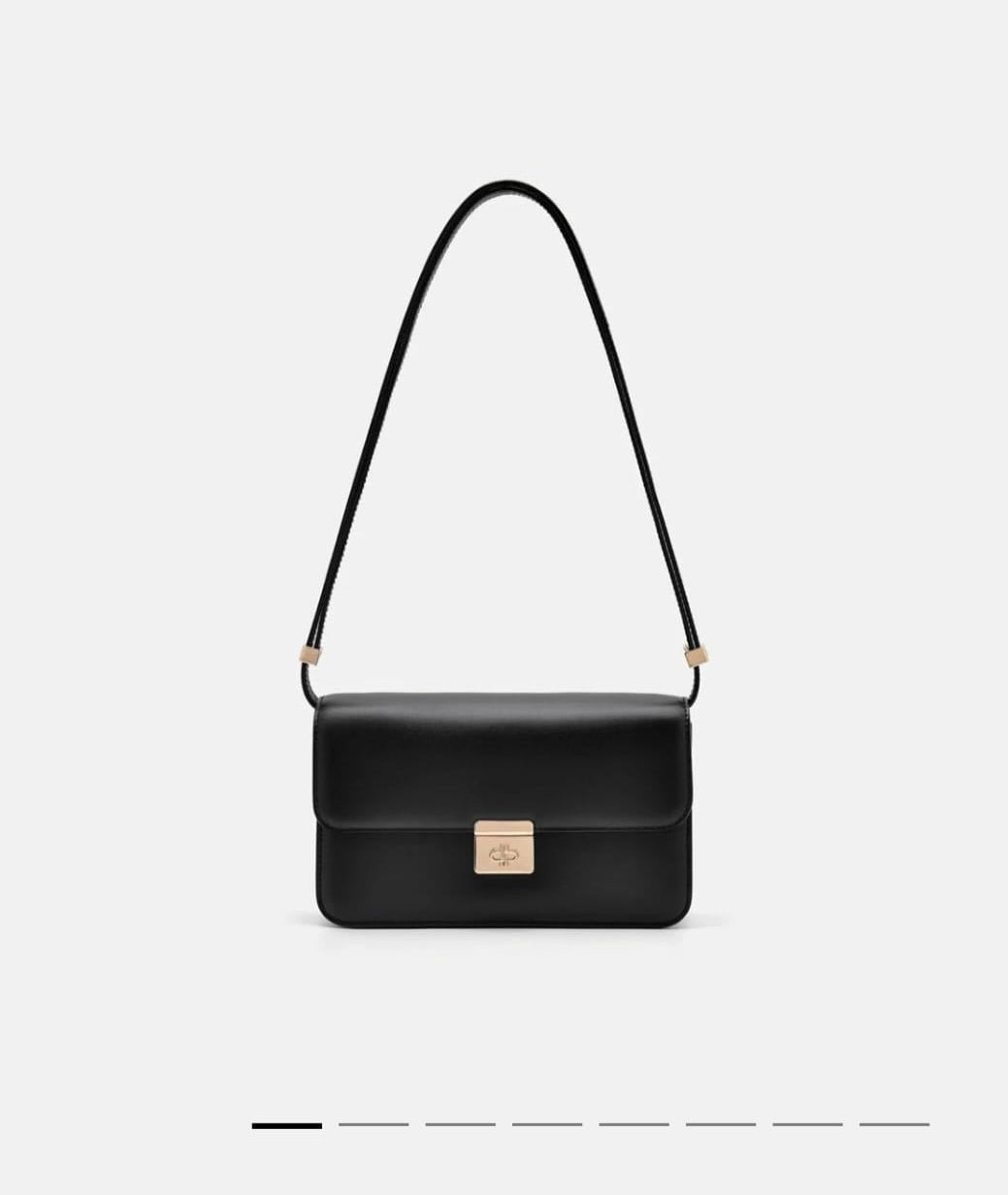 PE-DRO STUDIO LEATHER SHOULDER BAG