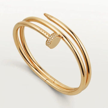 Car-ti-er Double Nail Studded Bracelet
