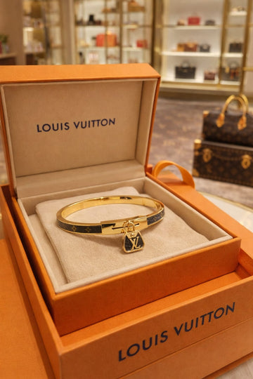 LVTN Lock Charm Bracelet