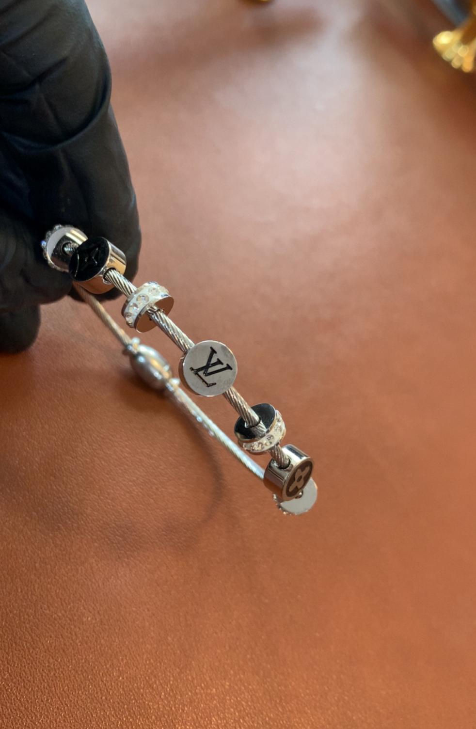 LVTN Inspired Lock Charm Bracelet