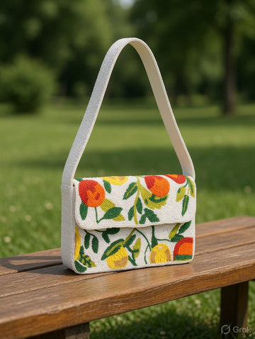 EMBROIDERED SHOULDER STRAP BAGS