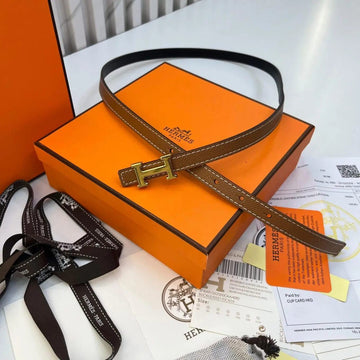 Her-mes H Slim Belts