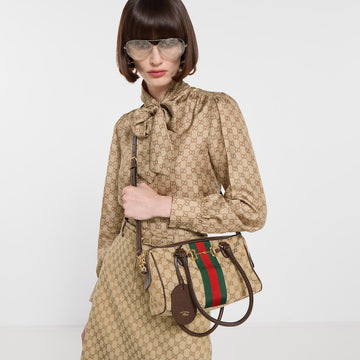 Gu-cc-i Borsetto Medium Boston Bag