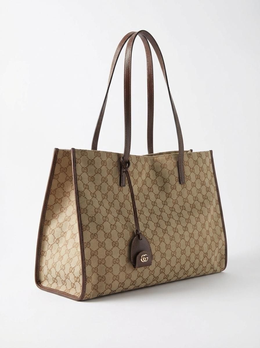 G-U-CC-I LONDRA LARGE TOTE WITH GUCCI CHARM