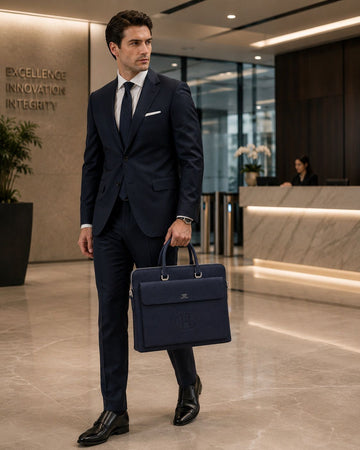 HER-MES premium luxury laptop bag