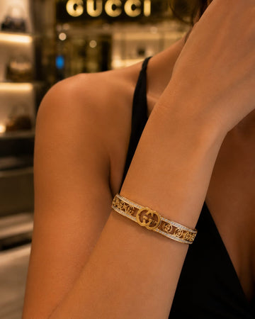 Gu-cc-i Elevate your luxury style with this stunning inspired gold bracelet