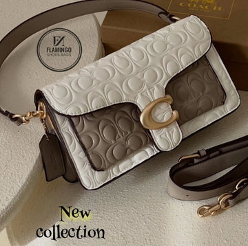 CO-A-CH TABBY EMBOSSED BAG