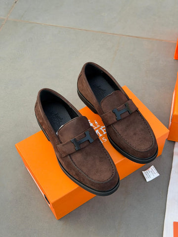 HER-MES PREMIUM SUEDE LOAFERS