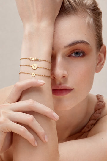 C-TIAN DI-OR CHARM GOLDEN BRACELET SET