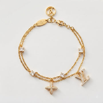 LOU-IS VU-IT-TON LADY LV ROSE GOLD BRACELET