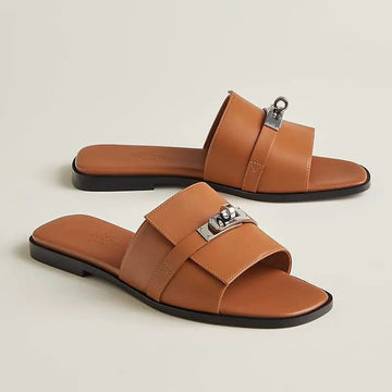 H-ER-MES GIULIA SLIDE SANDALS