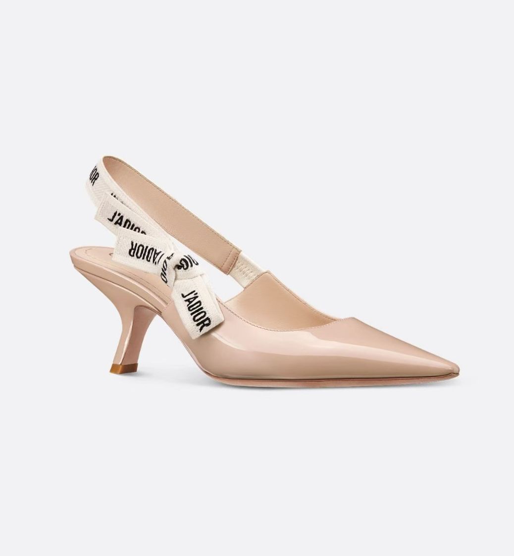 C-TIAN DI-OR J'ADIOR NUDE SLINGBACK PUMP
