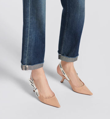 C-TIAN DI-OR J'ADIOR NUDE SLINGBACK PUMP