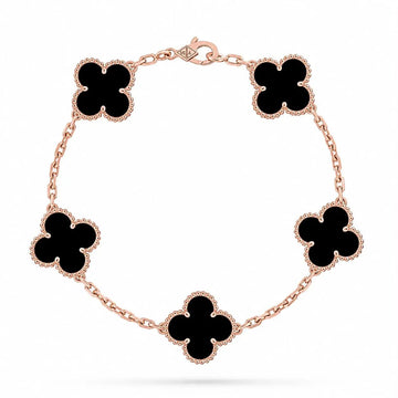 V-AN CL-EEF ALHAMBRA BRACELET ROSEGOLD