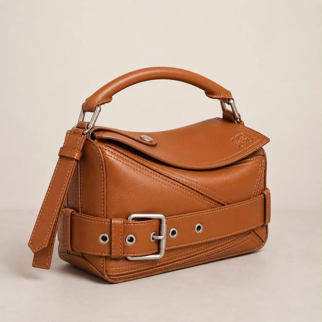 L-O-E-W-E PUZZLE BIKER HANDBAG