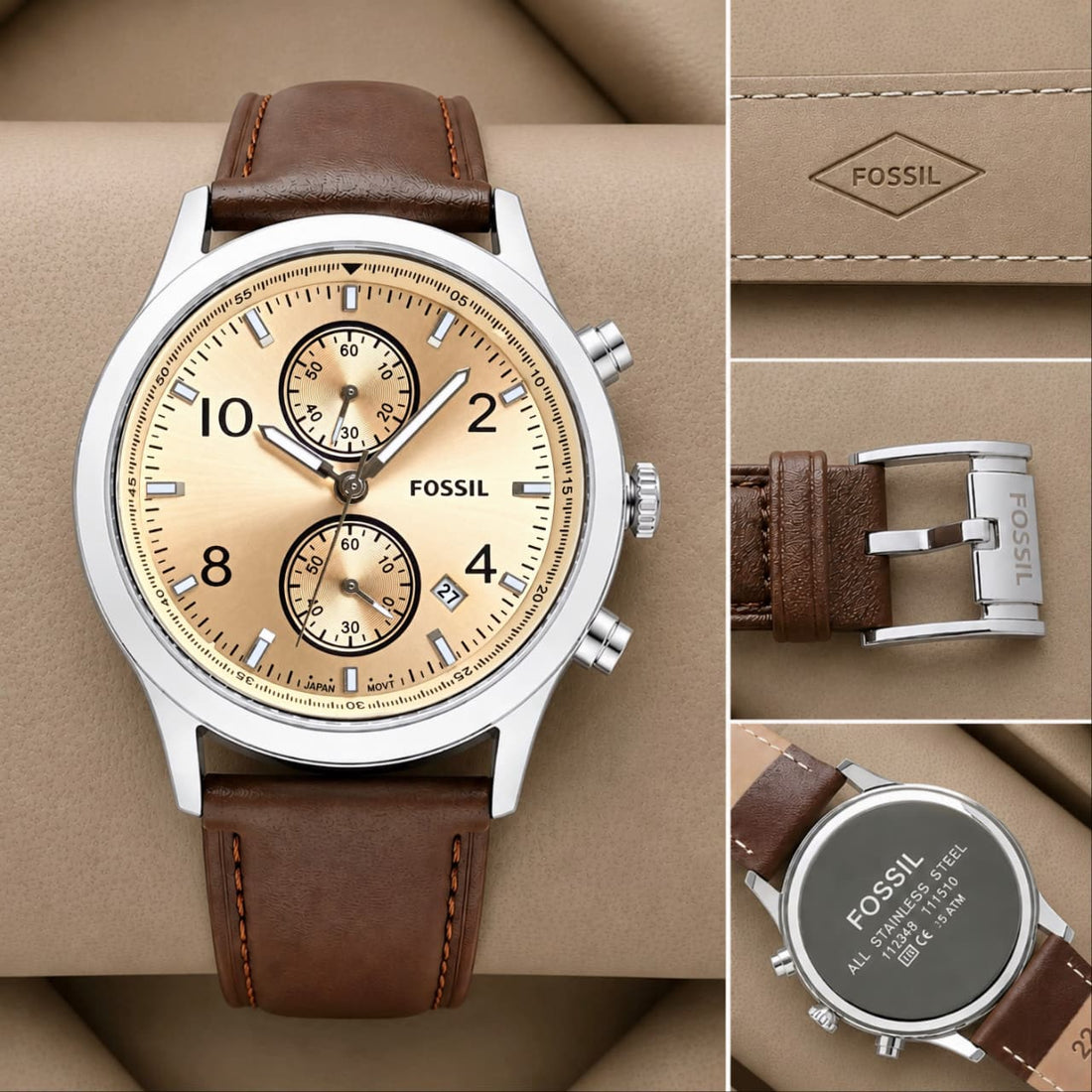 F-SSIL BENNETTE COLLECTION CHRONOGRAPH