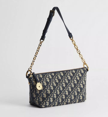 C-TIAN DI-OR STAR OBLIQUE JACQUARD HOBO BAG