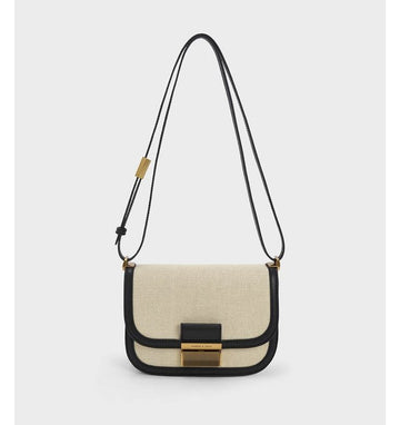 CHARLES &amp; KEITH CHARLOT CANVAS BAG