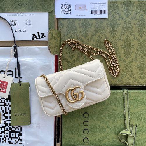G-U-CC-I MARMONT SUPER MINI CHAIN SHOULDER SLING BAG