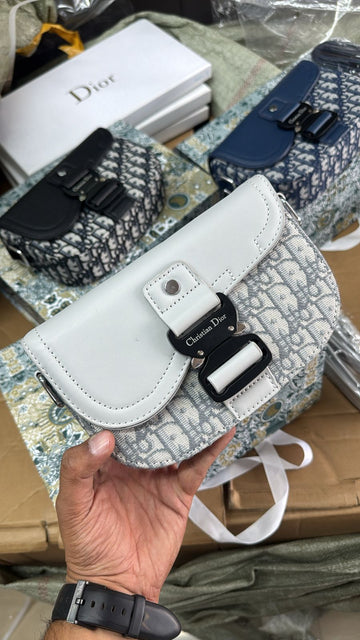 C-TIAN DI-OR JACQUARD UNISEX CROSSBODY BAG