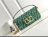 VAL-EN-T-NO GARAVANI LOCO TOILE ICONOGRAPHE SEQUINS SHOULDER BAG