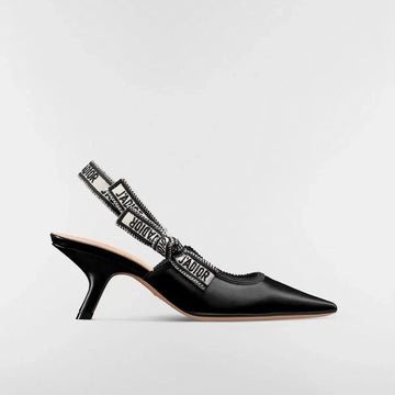C-TIAN DI-OR J'ADIOR NUDE SLINGBACK PUMP BLACK