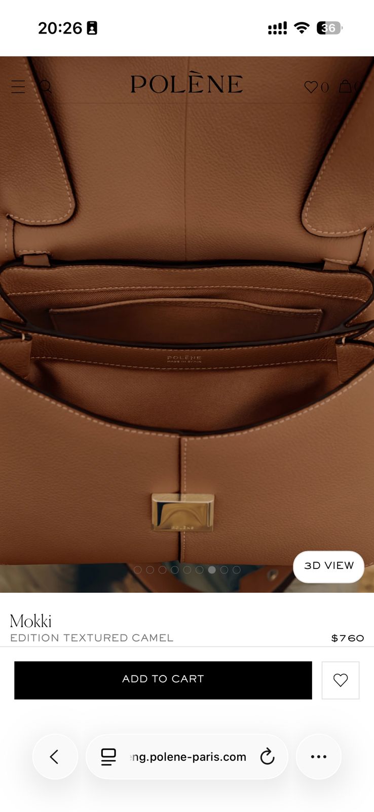 POL-ÈNE M-O-KKI – Edition Textured Camel
